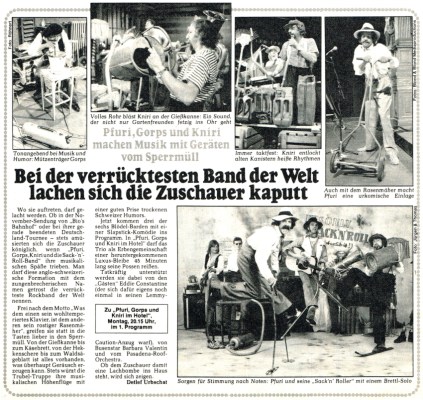 Fernsehwoche 1981