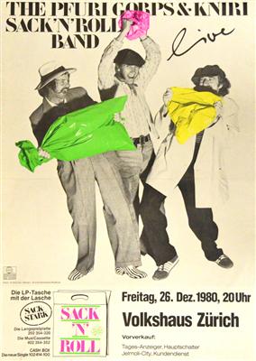 Plakat Sack 'n' Roll Band 1980